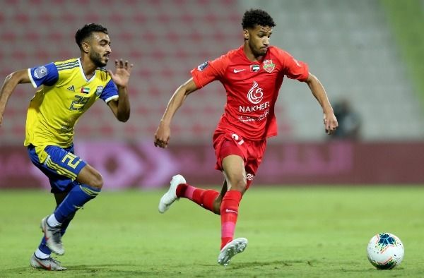 من لقاء شباب الأهلي والظفرة  