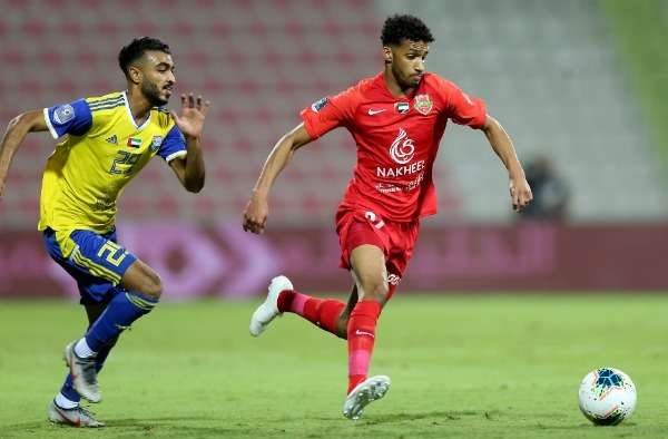 من لقاء شباب الأهلي والظفرة  