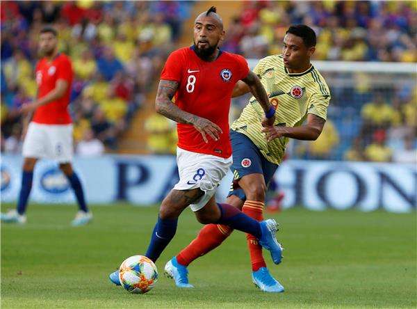 جانب من المباراة