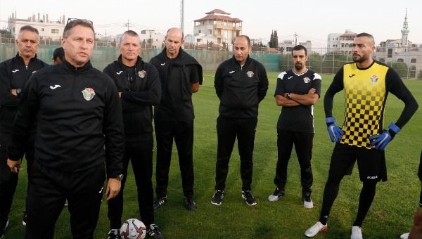 بوركلمانز مع اللاعبين اليوم