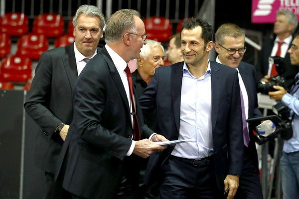 كارل-هاينز رومينيجه وحسن صالح حميديتش