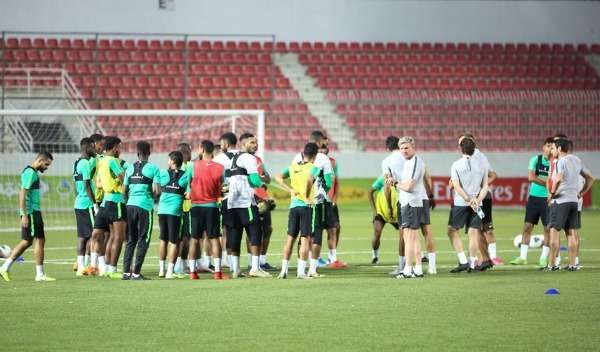 من تدريبات السعودية وفلسطين الأخيرة
