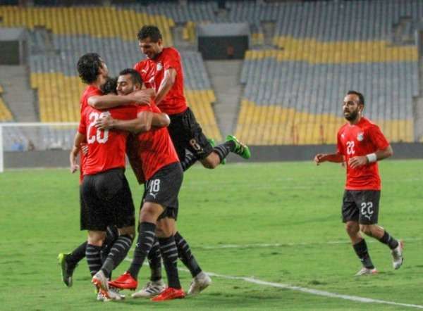 لاعبو منتخب مصر