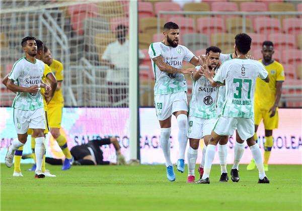 فرحة لاعبي الأهلي 