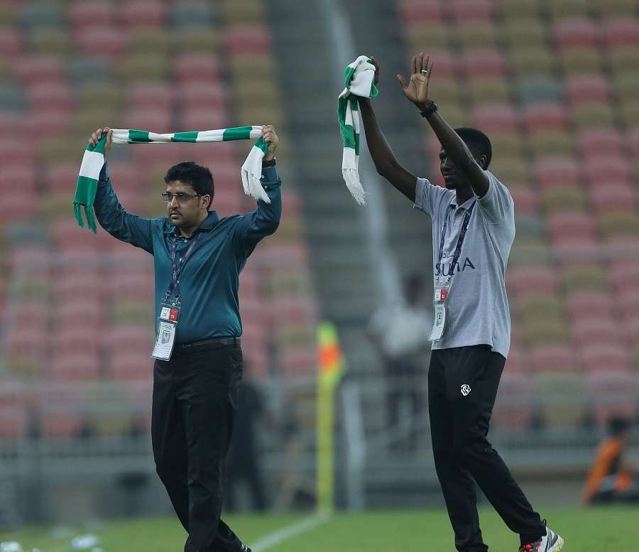 صالح المحمدي ومساعده محمد مسعد