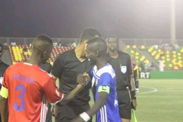 جانب من المباراة