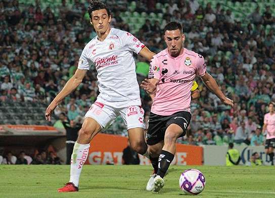 من لقاء سانتوس لاجونا وتيخوانا