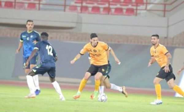 من مباراة القادسية والساحل 