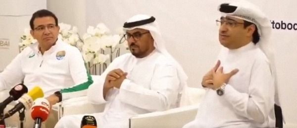 المتحدثون في المؤتمر الصحفي