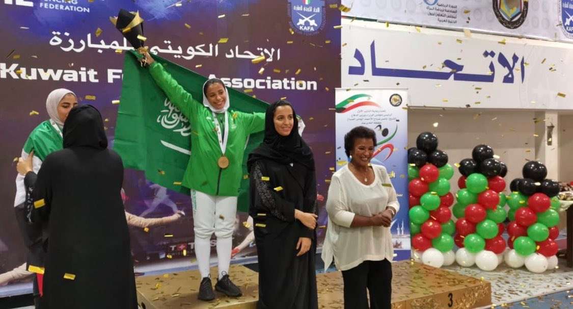 الحماد مع الميدالية الذهبية