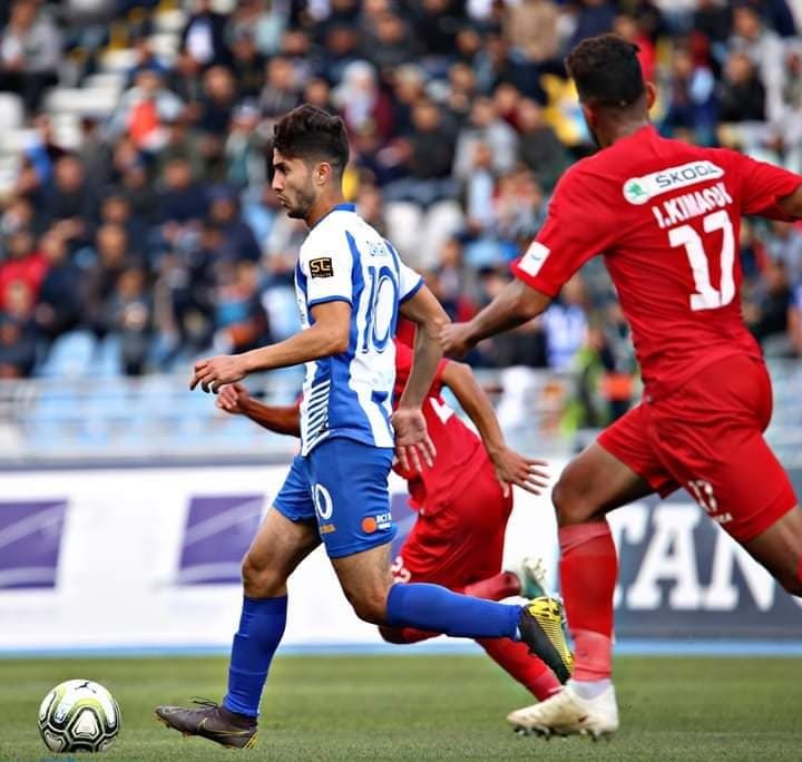 لقطة من المباراة