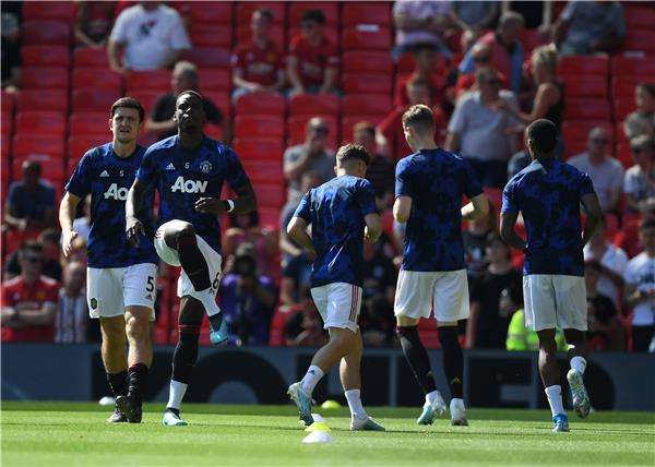 لاعبو مانشستر يونايتد