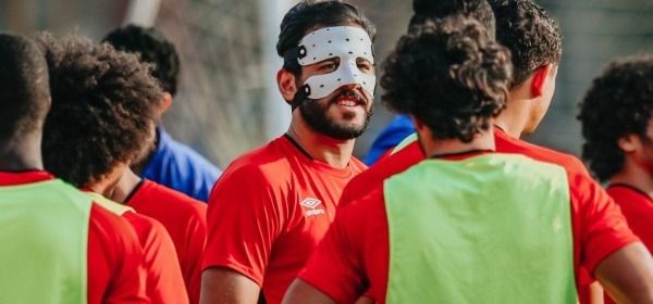 مروان محسن بالقناع في مران الأهلي