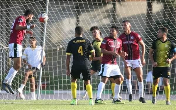 من مباراة النادي البنزرتي والنادي الصفاقسي