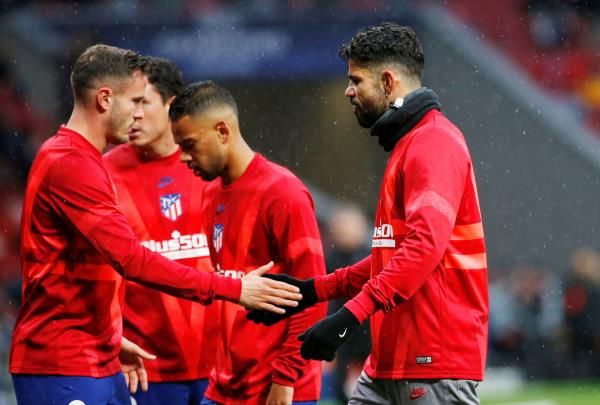 لاعبو أتلتيكو مدريد