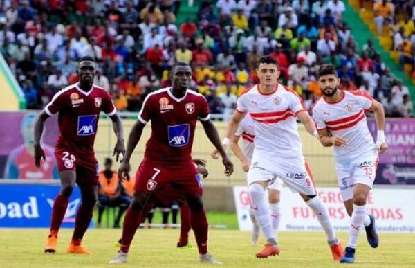 من لقاء الذهاب بين الزمالك وجينيراسيون