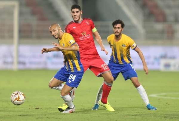 جانب من المباراة