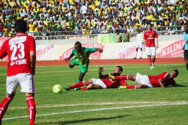 من لقاء سابق للأهلي أمام يانج أفريكانز