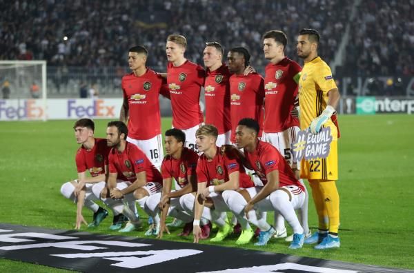 لاعبو مانشستر يونايتد