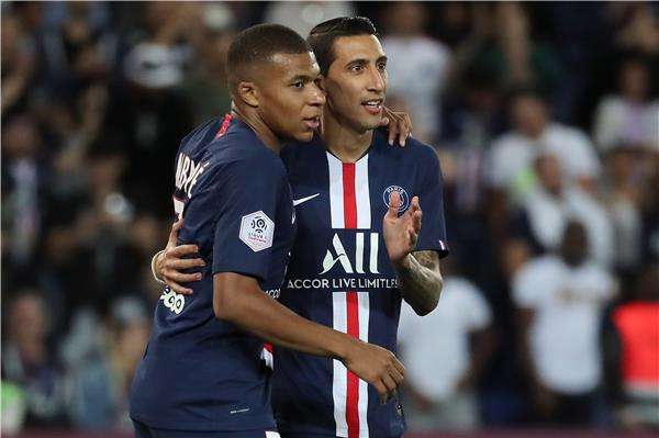 دي ماريا ومبابي