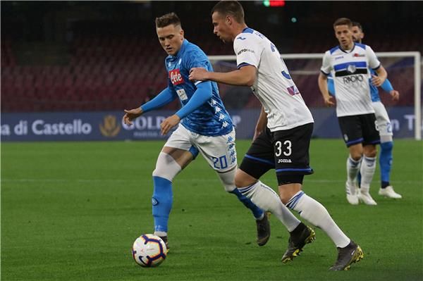 من مباراة سابقة بين أتالانتا ونابولي