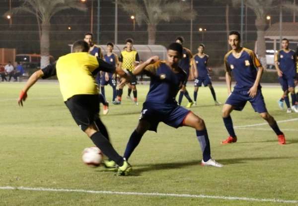 لقطة من المباراة