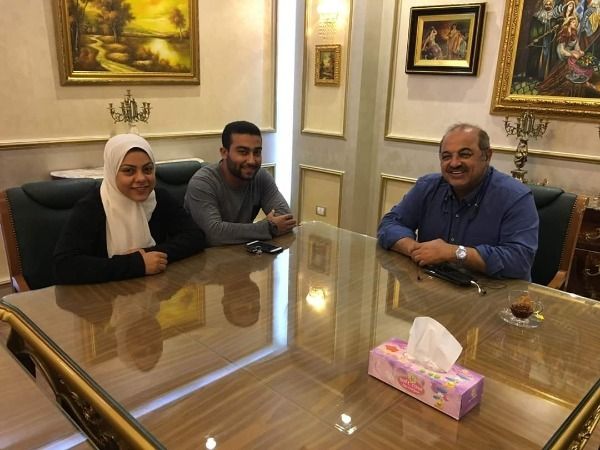 هشام حطب وسارة سمير