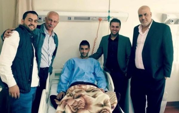 عبيد بعد إجراء العملية