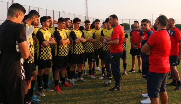 جانب من تدريبات منتخب الأردن