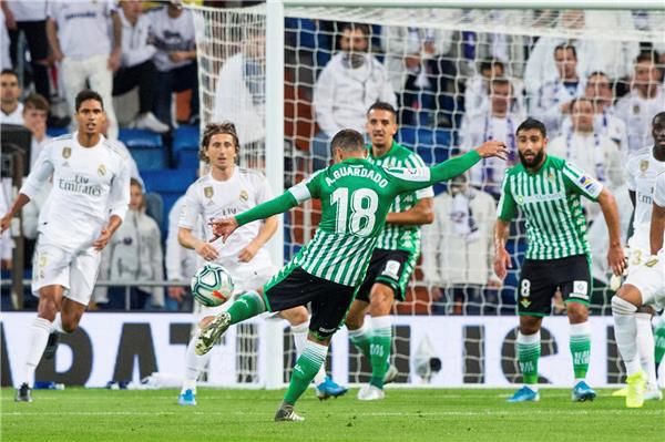 جانب من المباراة