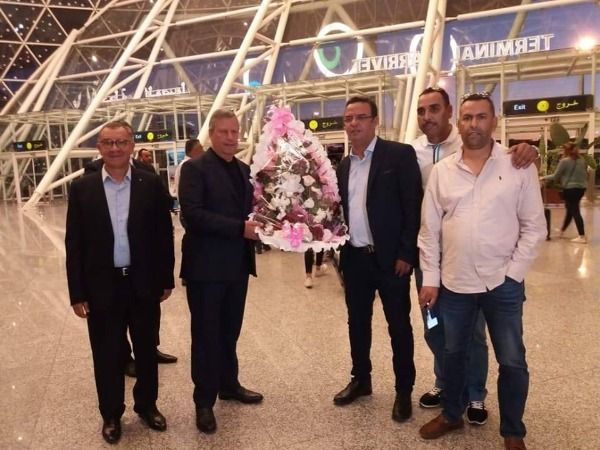 من استقبال بعثة الترجي