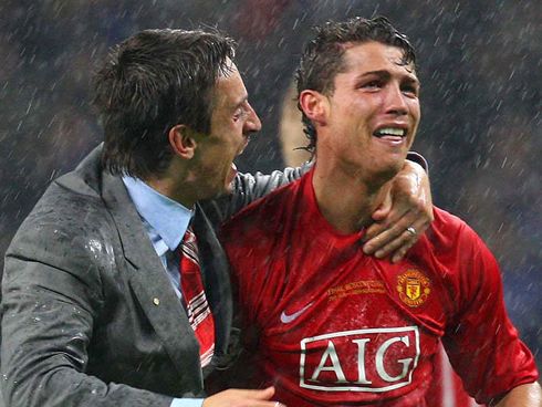 cristiano-ronaldo-592-crying-with-gary-neville-in-tears-after-manchester-united-won-the-uefa-champions-league-in-2008