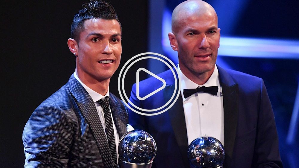 زيدان ورونالدو