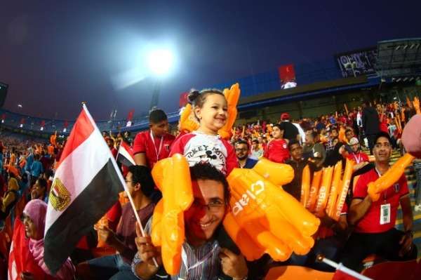 جانب من الجماهير المصرية