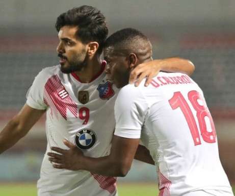 فرحة لاعبي الكويت