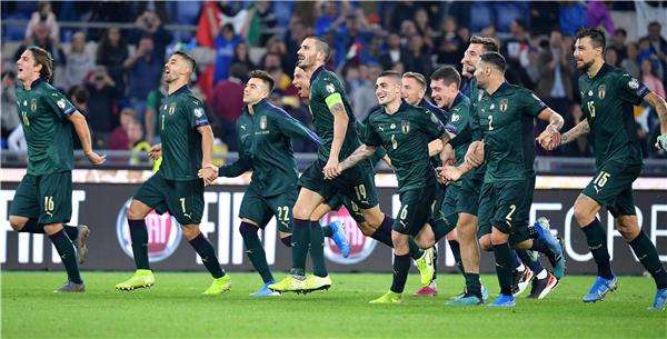 لاعبو منتخب إيطاليا