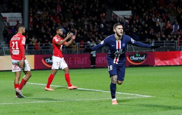 احتفال إيكاردي بهدف الفوز