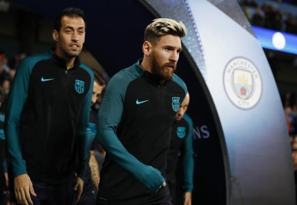 بوسكيتس وميسي