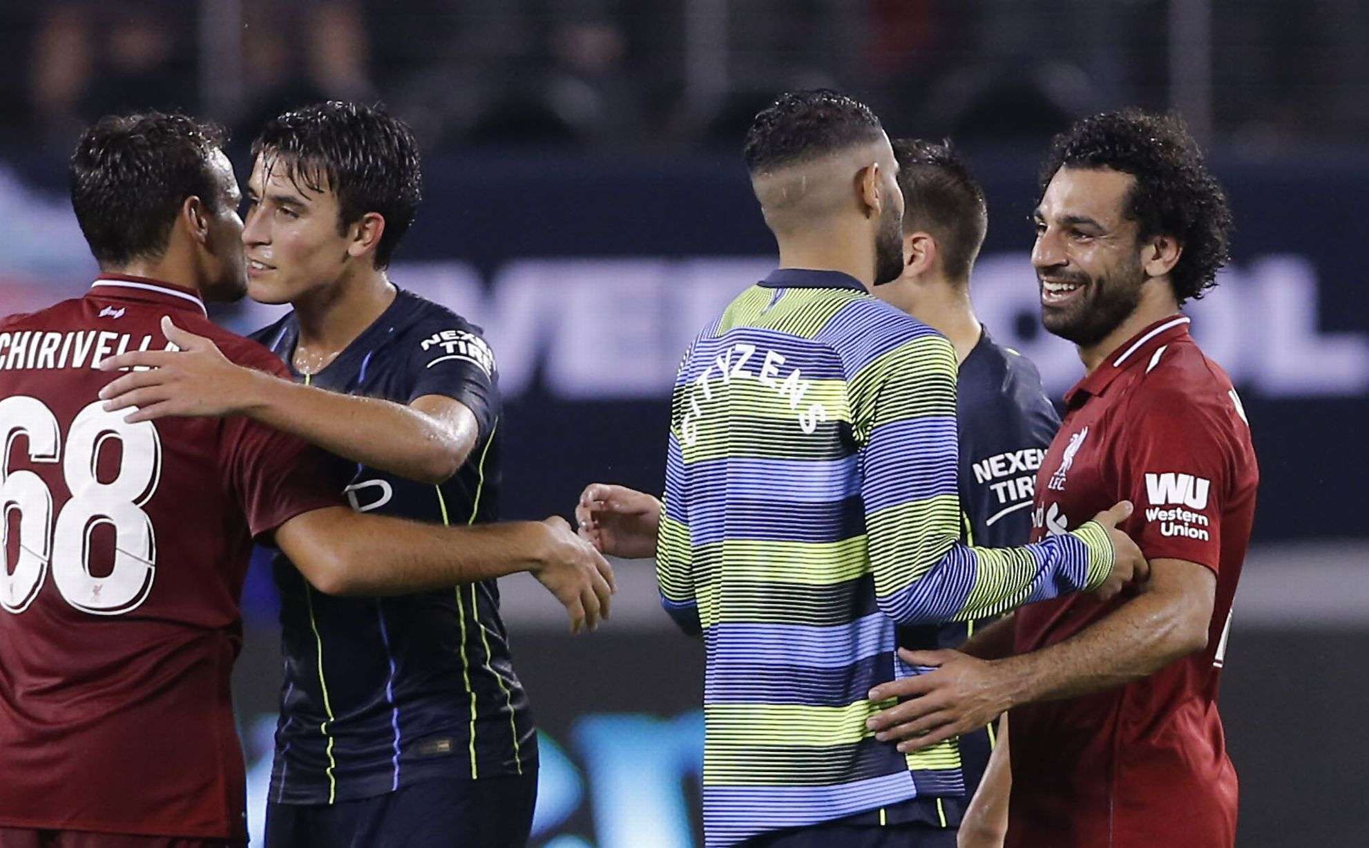 رياض محرز ومحمد صلاح