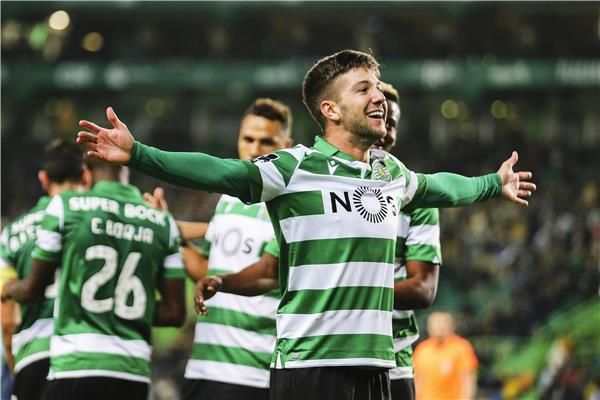 لاعبو سبورتنج لشبونة