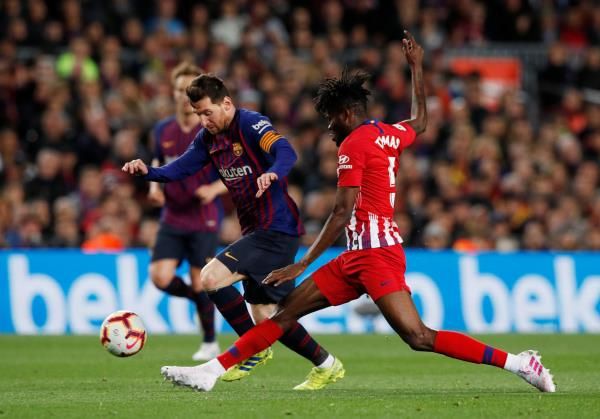 من مواجهة سابقة بين برشلونة وأتلتيكو