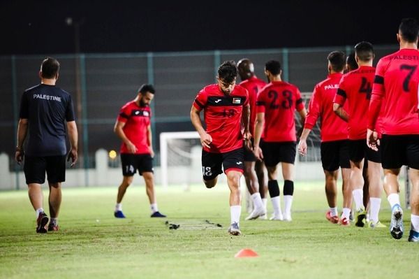 تدريبات المنتخب الفلسطيني