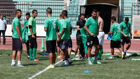 لاعبو اتحاد بسكرة 