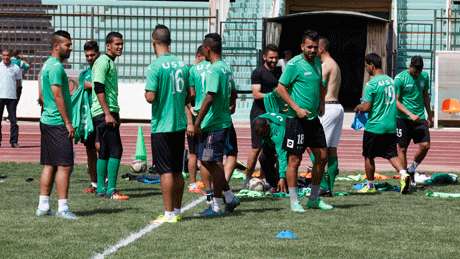 لاعبو اتحاد بسكرة 