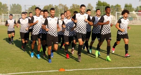 جانب من تدريبات اليوم