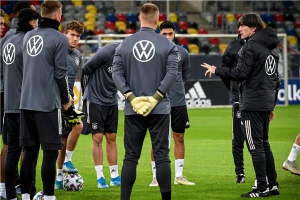 من مران المنتخب الألماني