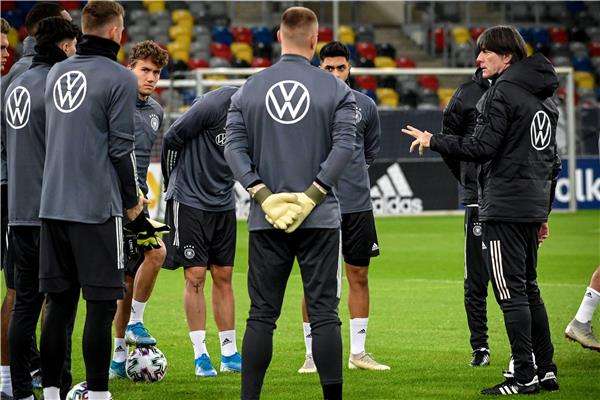 من مران المنتخب الألماني