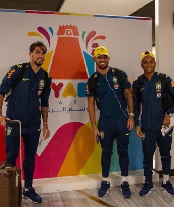 من  وصول منتخب البرازيل