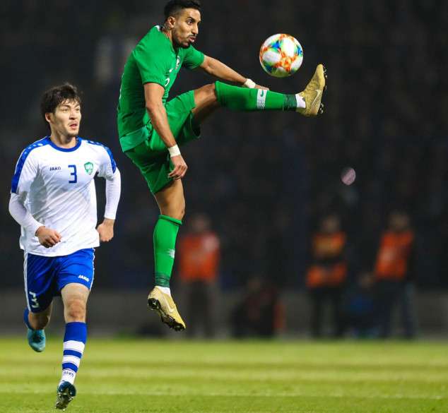 من المباراة