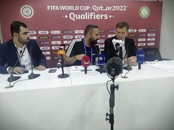 كاتانيتش في المؤتمر الصحفي